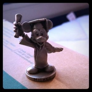Walt Disney Productions Pewter Mickey Graduates